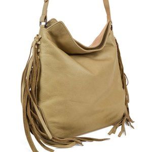 NWT Kooba Bucket Hobo Sand Leather